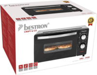 Bestron AOV9 Elektromos Mini sütő 9L 800 Watt - Fekete