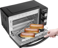 Bestron AOV9 Elektromos Mini sütő 9L 800 Watt - Fekete