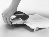 Leitz Nexxt Wow Kétlyukú 30 lap kapacitású lyukasztó - Metál fekete