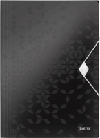 Leitz Wow A4 Gumis mappa - Fekete