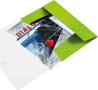 Leitz Wow A4 Gumis mappa - Zöld