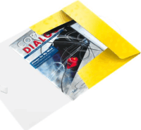 Leitz Wow A4 Gumis mappa - Sárga