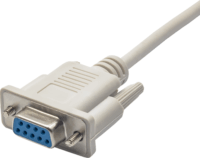 Akyga RS-232 anya - RS-232 anya kábel 2.0m Fehér