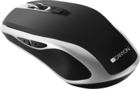 Canyon CNS-CMSW19B Vezeték nélküli Optikai Egér - Fekete/Ezüst