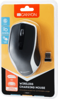 Canyon CNS-CMSW19B Vezeték nélküli Optikai Egér - Fekete/Ezüst
