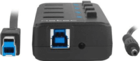 Natec Mantis 2 NHU-1557 USB 3.0 (4 port) Fekete
