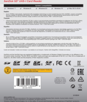SanDisk SDDR-C531-GNANN SD USB 3.0 Külső kártyaolvasó