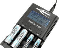 Ansmann Powerline 4.2 Pro 4x AA/AAA NiMH Akkumulátor Töltő + USB töltő bármilyen mobileszköz töltéséhez