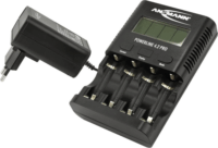 Ansmann Powerline 4.2 Pro 4x AA/AAA NiMH Akkumulátor Töltő + USB töltő bármilyen mobileszköz töltéséhez