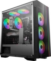 DeepCool Matrexx 55 V3 ADD-RGB Számítógépház - Fekete