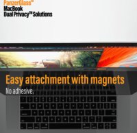 PanzerGlass™ Apple MacBook Pro 15.4" - Dual Privacy™ kijelzővédő betekintésvédelemmel