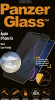 PanzerGlass™ Apple iPhone XR Tokbarát Edzett üveg kijelzővédő, betekintésgátló szűrővel, kamera borítóval