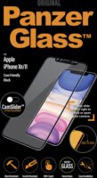 PanzerGlass™ Apple iPhone XR/11 Tokbarát Edzett üveg kijelzővédő, kamera borítóval, fekete kerettel