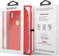 Ferrari SF Apple iPhone XS Max Szilikon Tok - Piros