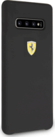 Ferrari SF Samsung Galaxy S10 Plus Szilikon Tok - Fekete