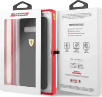 Ferrari SF Samsung Galaxy S10 Plus Szilikon Tok - Fekete