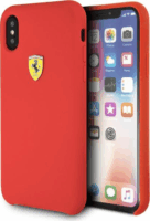 Ferrari SF Apple iPhone X / Xs Szilikon Tok - Piros