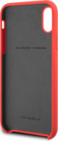 Ferrari SF Apple iPhone X / Xs Szilikon Tok - Piros