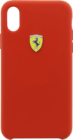 Ferrari SF Apple iPhone X / Xs Szilikon Tok - Piros