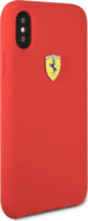 Ferrari SF Apple iPhone X / Xs Szilikon Tok - Piros