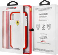 Ferrari On Track Apple iPhone X Tok - Átlátszó / Piros
