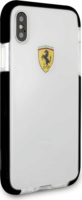 Ferrari On-Track Apple iPhone X Akril Tok - Fehér / Fekete