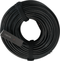 LOGILINK USB 2.0 Aktív Repeater kábel USB-C - USB-A 15m - Fekete