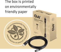 Club3D DisplayPort 1.4 8K60Hz Hosszabbító kábel 2m Fekete