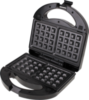 Mesko MS 3045 3in1 Szendvicssütő gofrisütő és grill 1000W - Fekete/Ezüst