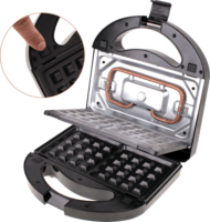 Mesko MS 3045 3in1 Szendvicssütő gofrisütő és grill 1000W - Fekete/Ezüst