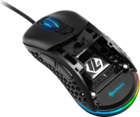 Sharkoon Light2 200 USB Gaming Egér - Fekete