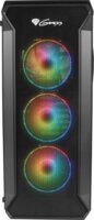 Genesis Irid 505 ARGB Számítógépház - Fekete