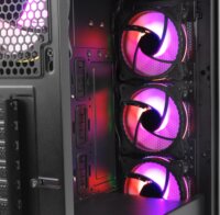 Genesis Irid 505 ARGB Számítógépház - Fekete