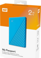 Western Digital 2TB My Passport USB 3.0 Külső HDD - Kék