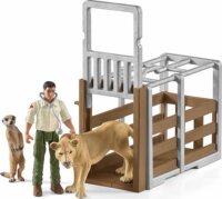 Schleich Wild Life Állatmentő nagy teherautó