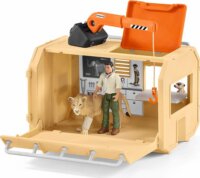 Schleich Wild Life Állatmentő nagy teherautó
