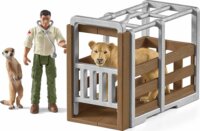 Schleich Wild Life Állatmentő nagy teherautó