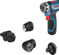 Bosch GSR 12V-35 FC Professional Solo Akkus fúró-csavarozó adapterekkel (Akku és töltő nélkül)