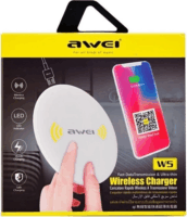 Awei W5 Wireless töltőpad 5W Fehér