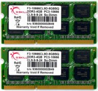 G.Skill 8GB /1333 Standard DDR3 SoDIMM RAM KIT