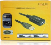 Delock Cable USB 2.0 Extension, active 20m