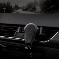 Yenkee YSM 410 Gravity 4-6.5" Mobiltelefon autós tartó - Fekete