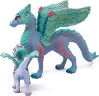 Schleich Bayala Virágsárkány és utóda figurák