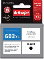 Activejet (Epson 603XL AE-603YNX) Tintapatron Fekete