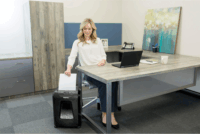 Fellowes Powershred 12C iratmegsemmisítő - Fekete