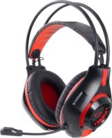 Esperanza Deathstrike Gaming Headset - Fekete / Piros
