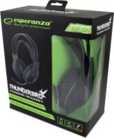 Esperanza Thunderbird Gaming Headset - Fekete
