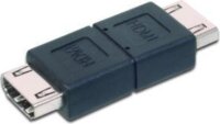 Assmann HDMI F - HDMI F Adapter Fekete