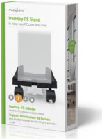 Nedis Állítható Számítógép-állvány 4 db Rögzíthető Billenőkerékkel