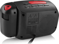 Hyundai RAC 481 PLLBR Rádiós ébresztőóra - Fekete/Piros